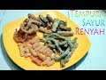 Konsep Resep tempura sayur renyah favorite anak anak, terbaru!