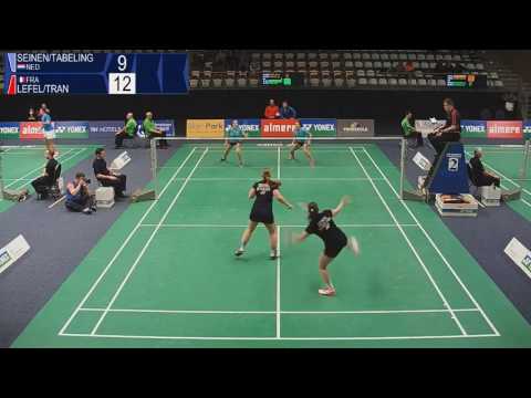 2016 Dutch Open - WD R32 - Seinen/Tabeling vs. Lefel/Tran