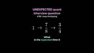 Quant Interview Question #quant
