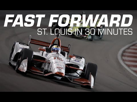 インディカー第15戦セントルイス 決勝30分