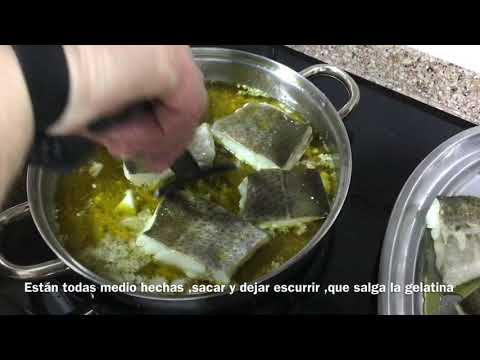 Receta de bacalao al pil pil por Josemi Olazabalaga de Aizian