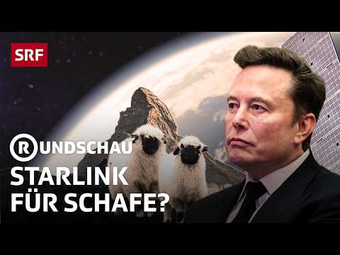 Wie Elon Musks Starlink ein Dorf im Wallis spaltet | Rundschau | SRF