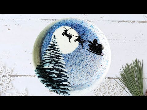 Santa claus | Christmas Painting Tutorial #6 | Acrylic Painting For Beginners Step By Step | Easy