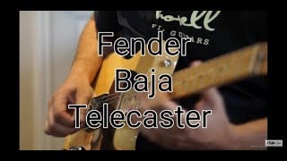 Video thumbnail for Fender Baja Telecaster Demo by Rich Bischoff