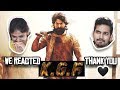 KGF Tamil Trailer Reactions and THANK YOU :) | Jodi Reactions | Vishal | Yash - JR #10