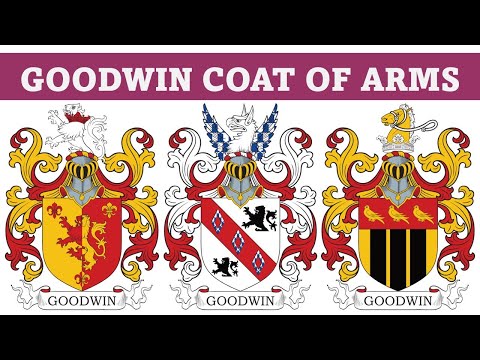 Goodwin Coat of Arms & Family Crest - Symbols, Bearers, History