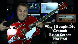 Video thumbnail for Why I Bought My Gretsch Brian Setzer Hot Rod by Cryptic Mask Guitar