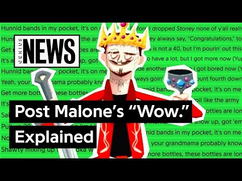 download lagu mp3 mp4 Post Malone Wow Lyrics Explained, download lagu Post Malone Wow Lyrics Explained gratis, unduh video klip Post Malone Wow Lyrics Explained