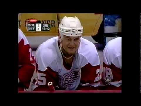 Darren McCarty Hat Trick (Game 1 2002 vs Colorado)