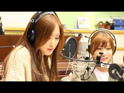 에이핑크의 인라인 대결!  / 140410[슈퍼주니어의 키스 더 라디오]