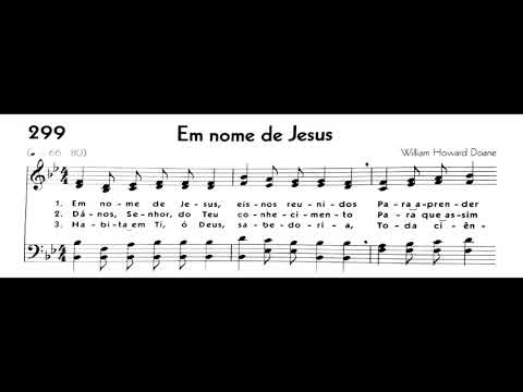 Hinário 5 CCB - Hino 299 - Em nome de Jesus - Strings - Teclado Yamaha PSR S670