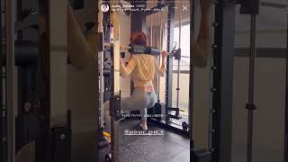モデル リポーター 的場絢香 ジム トレーニング動画 #shorts