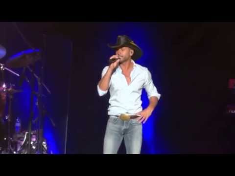 Tim McGraw - Truck Yeah/Something Like That/Felt Good On My Lips/Live Like You Were Dying - 8/27/14