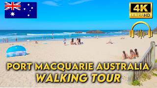 WALKING TOUR PORT MACQUARIE AUSTRALIA | Beautiful Beaches & Crystalline Waters |
