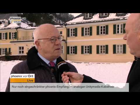 CSU-Klausurtagung: Hans-Peter Uhl zur Flüchtlingskrise am 08.01.2016
