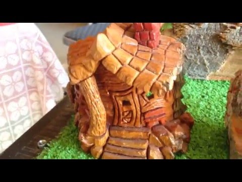 Carving Cottonwood Bark Shingles with a Dremel