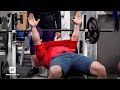 Mark Bell Teaches NFL Prospects How to Bench Press