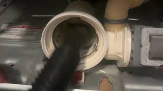 How to clean drain pump. F9-E1