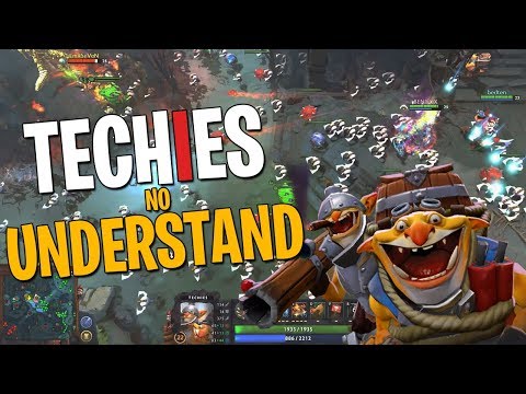 Techies No Understand - DotA 2 Full Match