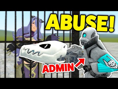 ADMIN ABUSE CAPTURE RANDOM PLAYERS IN A CAGE - Gmod DarkRP Trolling SUPER Badmin