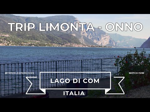 Lake Como: Trip Limonta - Onno (by GoPro)