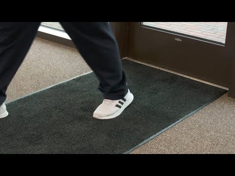 Ribbed Entry Carpet Mat - 3 x 5' H-3110 - Uline