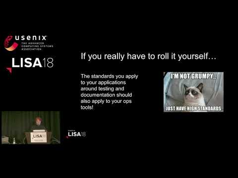 LISA18 - We Already Have Nice Things, Use Them!