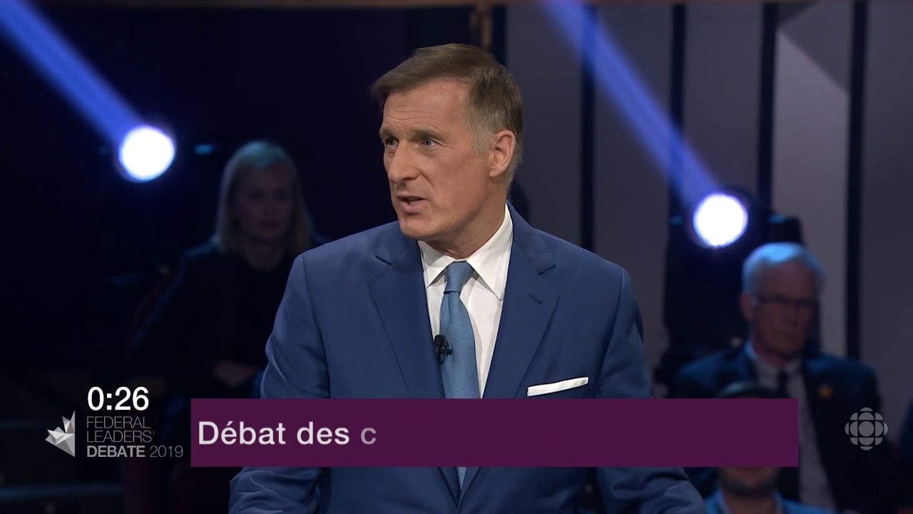 Maxime Bernier répond à la question d'un citoyen sur le Canada dans le monde