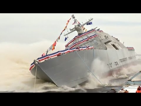 Navy launches new warship
