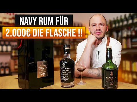 Video review: Elixir Distillers of London Port Mourant Black Tot Rum Demerara Aged 40 Years 1975