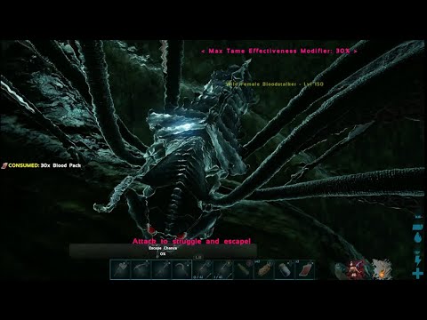 Max Level Bloodstalker tame!! - ARK: Survival Evolved (Single Player Ep. 79)