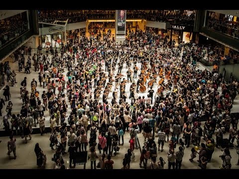 Hong Kong Festival Orchestra Flash Mob 2013: Beethoven's "Ode to Joy" 香港節慶管弦樂團2013快閃：貝多芬《快樂頌》