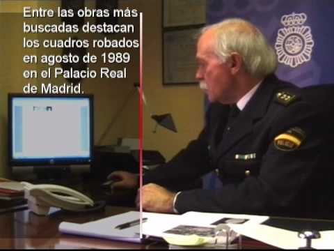 0 A video shows the pieces of art stolen by the most wanted Spanish National Police