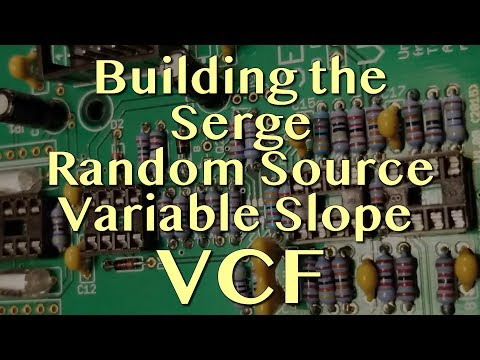 The Serge Random Source Variable Slope VCF Part 1 - Building | Tutorial