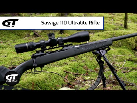 Savage 110 Ultralite Rifle | Gun Talk Videos