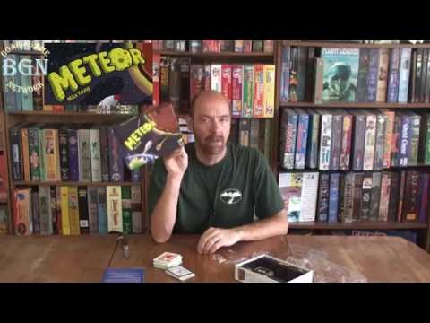 BGN unboxes the card game Meteor