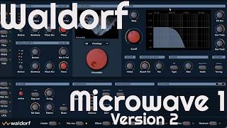 Video thumbnail for Microwave 1 Version 2 Synthesizer by Waldorf (No Talking) by Elektronick Musick