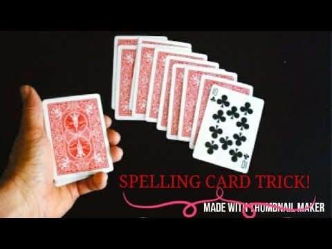 SPELLING CARD TRICK (CALL IT BY ITS NAME)..!!