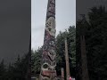 Fascinating  totem poles in Sitka, Alaska #totempole #sitka #alaska #totems #shorts