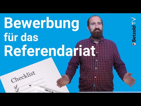 Bewerbung für das Referendariat | Betzold TV
