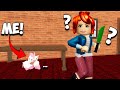 CHEATING As A SMALL AVATAR In MM2