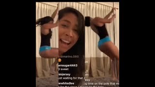Apryl Jones Proves Her Stripper Moves Are Too Much For Lil Fizz!!
