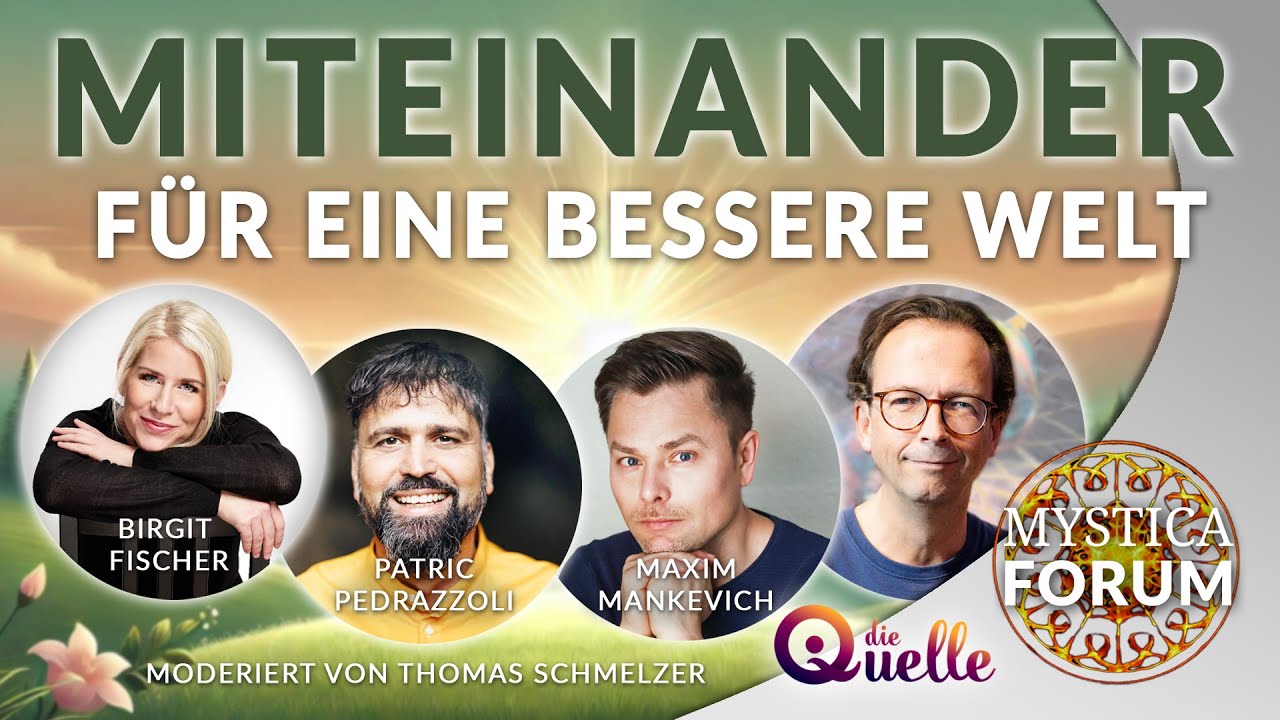 Birgit Fischer, Maxim Mankevich & Patric Pedrazzoli: Together for a better world | MYSTICA.TV