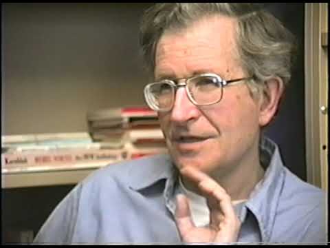 Noam Chomsky Interview Used in Documentary "Manufacturing Consent", February 1, 1990