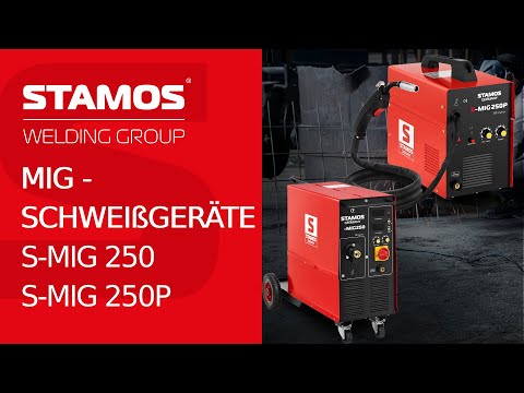 Video - MIG/MAG Schweißgerät - 250 A - 230 V - ED 60 %