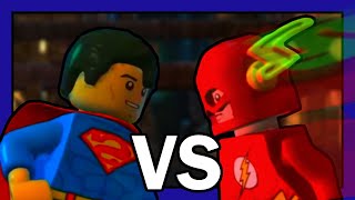 Superman VS Flash - Finding out who