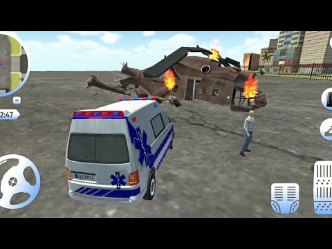 Roof Jumping Emergency Ambulance Simulator - Rescue Driving - Android Gameplay #20