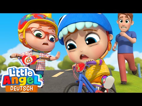 Das Fahrrad-Lied | So lernt ihr Radfahren | Little Angel Deutsch - Kinderlieder