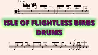 Isle Of Flightless Birds - Twenty One Pilots - Drums Sheet Music