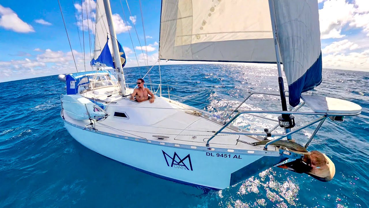 Sailing To *Remote* Ragged Island Bahamas ----- (Day 40/100 Water World Challenge)